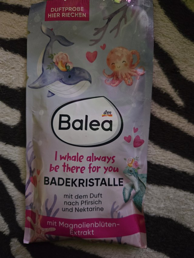 Balea Kryształki do kąpieli, I whale always be there for you