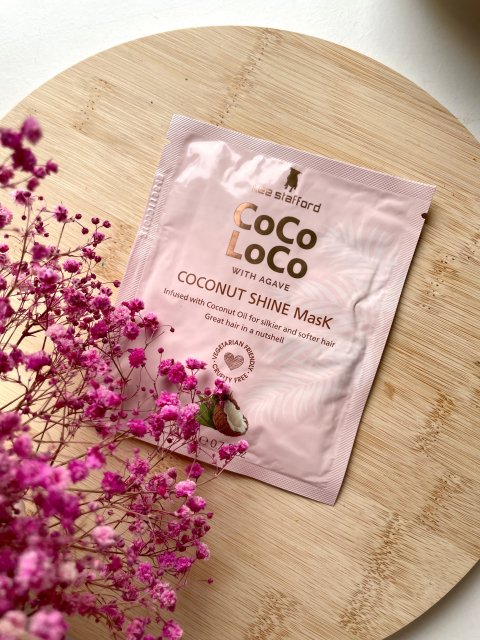 Lee Stafford, maska do włosów z agawą i olejem kokosowym Coco Loco 