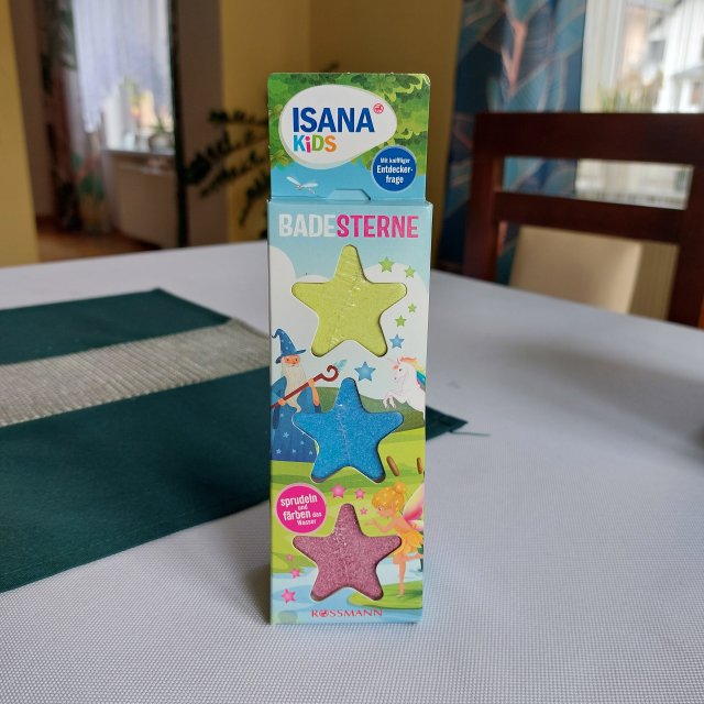 Isana Kids, Gwiazdki do kąpieli, Bade Sterne