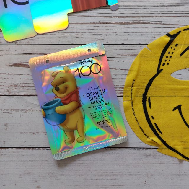 Mad Beauty Maska do twarzy w płacie, Disney, 100, Coconut, Winnie Pooh