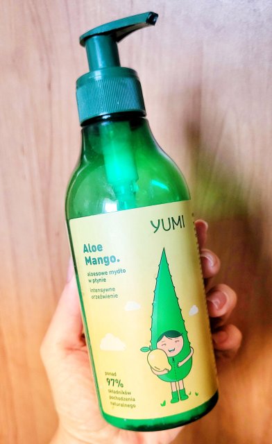 Yumi Mydło w płynie, Aloes + Mango