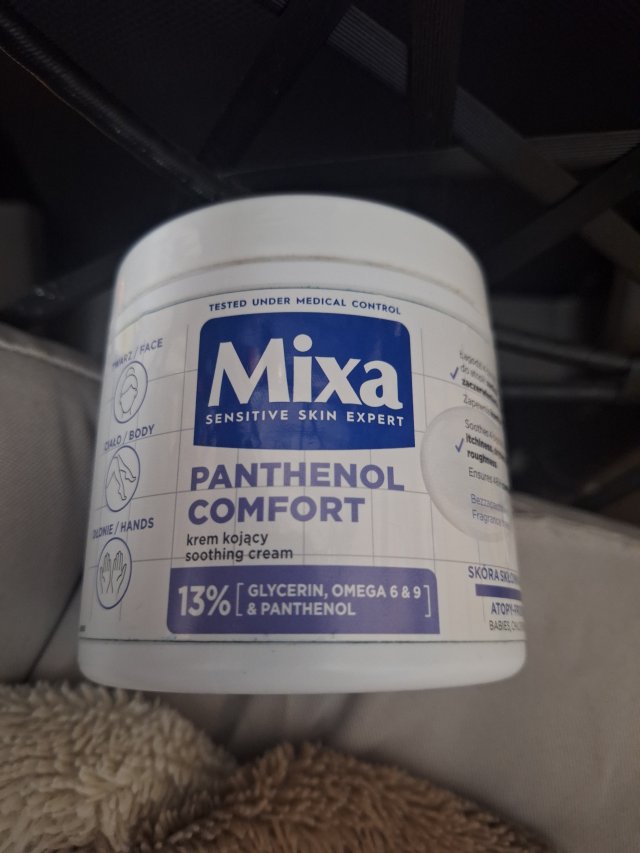 Mixa Balsam do ciała, Panthenol Comfort, Skóra bardzo wrażliwa
