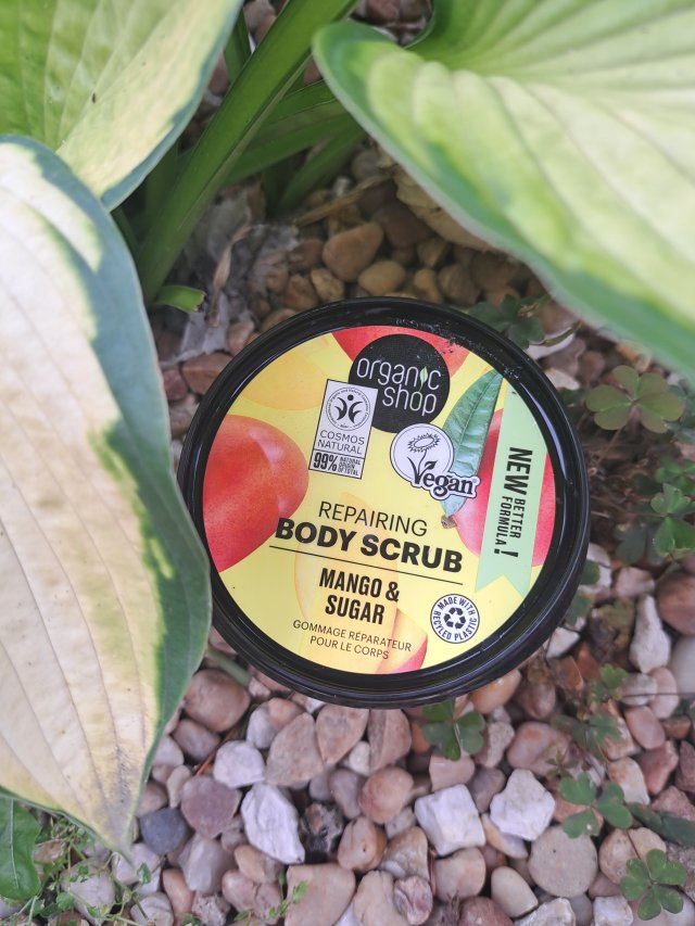 Organic Shop Scrub do ciała, Mango i cukier