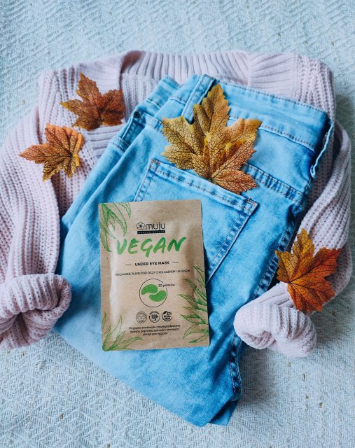 Płatki pod oczy Muju Vegan 