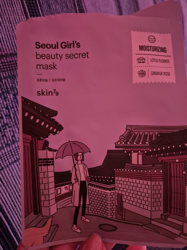 SKIN 79 Maska do twarzy w płacie, Seoul Girl's beauty secret mask, Moisturizing Care