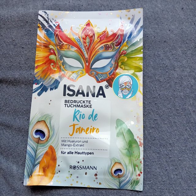 Isana Maska do twarzy w płacie, Rio de Janeiro