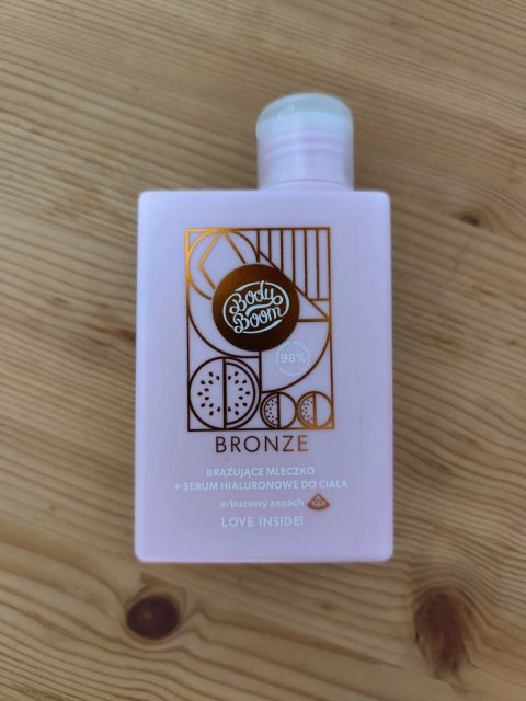 BodyBoom Brązujące mleczko do ciała+ serum hialuronowe do ciała 