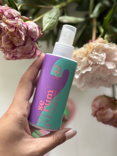 OnlyBio Hair Cycling, Serum do włosów, Silnie nawilżające, Kwas hialuronowy, Betaina, Niacynamid