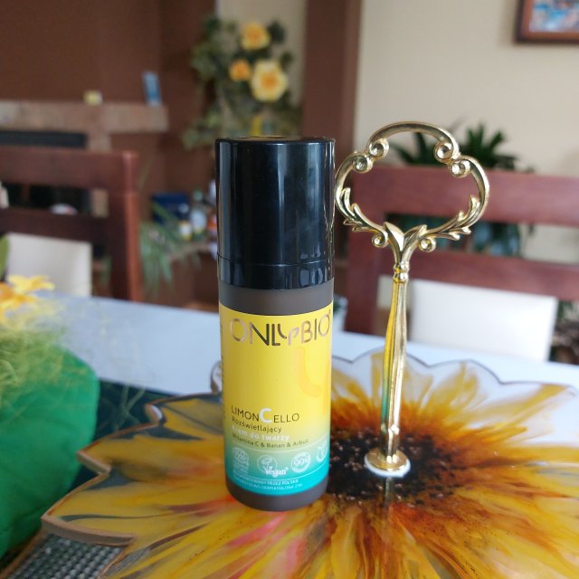 OnlyBio Krem do twarzy, LimonCello, Rozświetlający, Witamina C & Banan & Arbuz