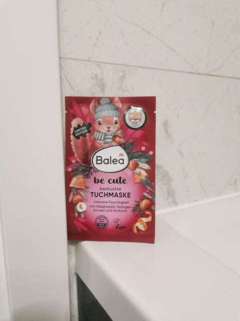 Balea Maseczka do twarzy w płacie, Be Cute