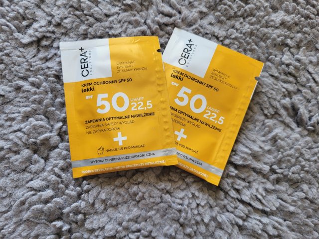 Cera + Solutions Lekki krem ochronny SPF50