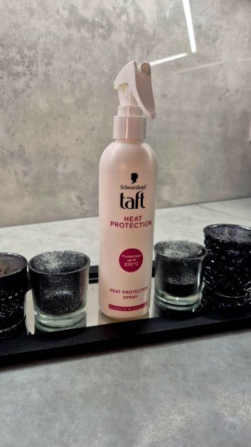 Schwarzkopf Taft, Heat Protection Spray, Spray do włosów, Termoochronny, Do stylizacji włosów 