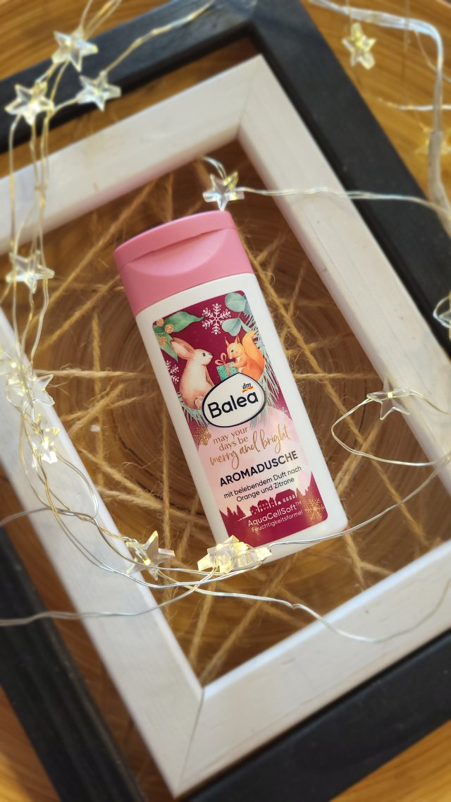 Balea Płyn do kąpieli, May Your Days Be Merry And Bright, Pomarańcza i lawenda