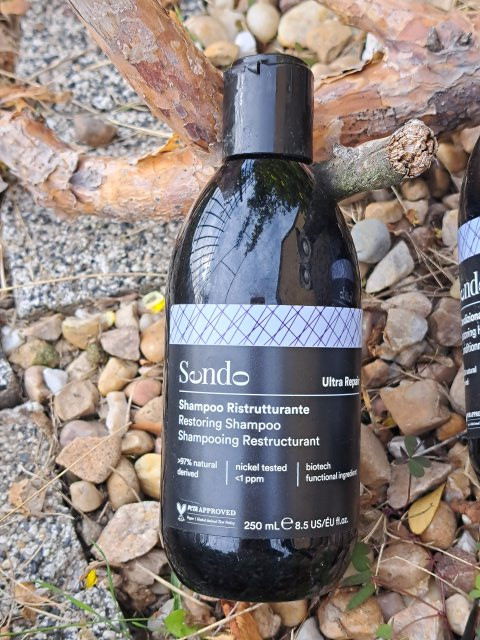 Sendo Szampon do włosów, Ristrutturante, Silnie odbudowujący, Do zniszczonych włosów