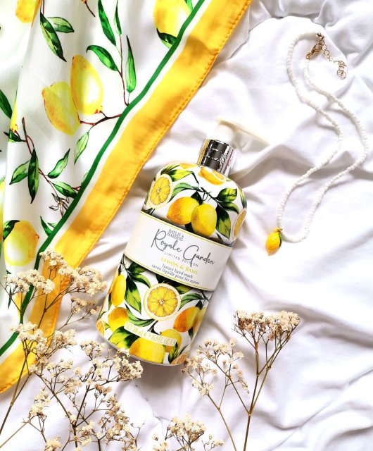 Baylis & Harding Mydło do rąk w płynie, Royal Garden, Lemon & Basil
