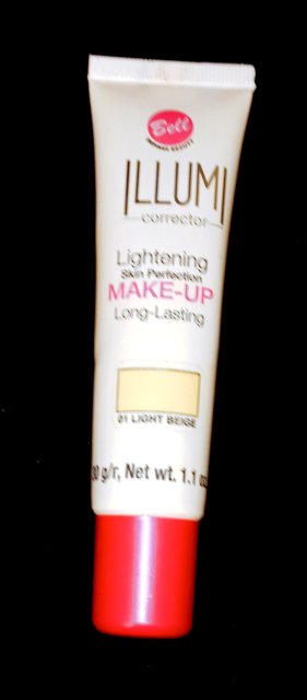 Bell Illumi, Fluid do twarzy, Rozświetlająco - korygujący, 01 Light Beige