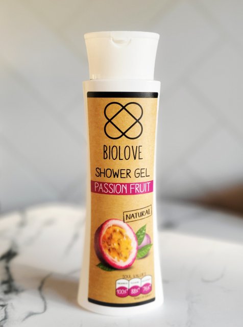 Biolove Żel pod prysznic, Marakuja 