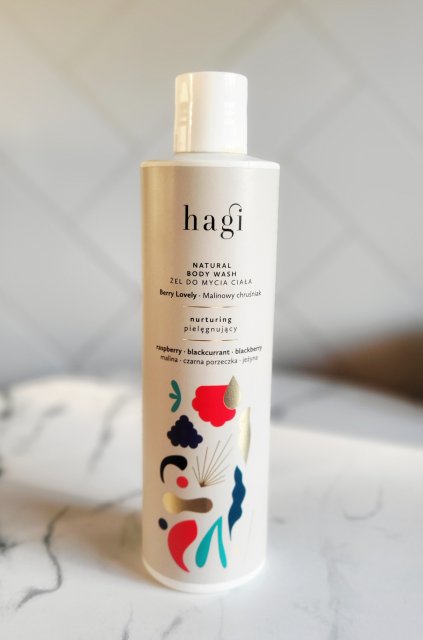 Hagi Cosmetics Żel pod prysznic, Naturalny, Malinowy chruśniak