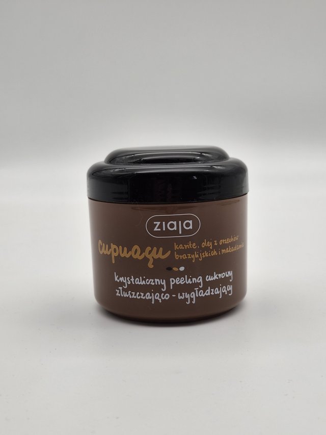 Ziaja Cupuacu, Peeling cukrowy do ciała, Krystaliczny, Złuszczająco - wygładzający