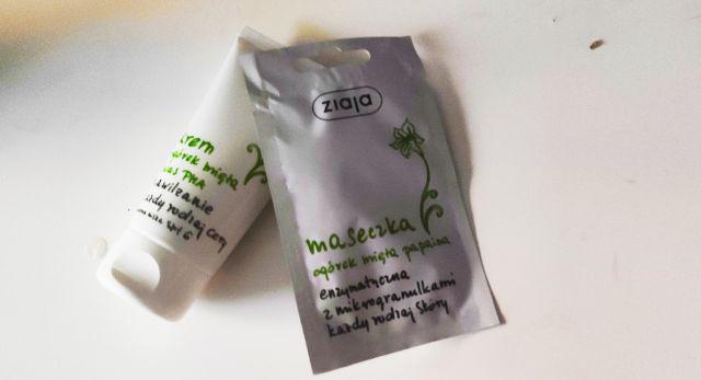 Ziaja ogórkowa krem i maseczka