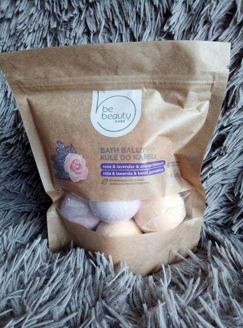 BeBeauty Care, Kule do kąpieli, Róża, lawenda i kwiat pomarańczy