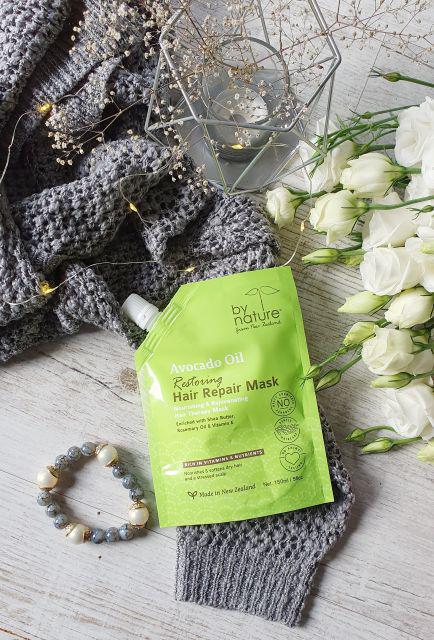 By nature Maska do włosów, Hair Repair Mask, Olej awokado