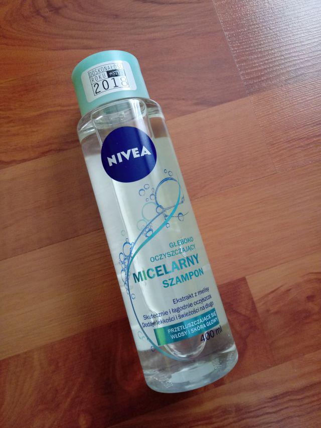 Nivea Szampon do włosów, Micelarny, Głęboko oczyszczający, Przetłuszczające się włosy i skóra głowy, Ekstrakt z melisy