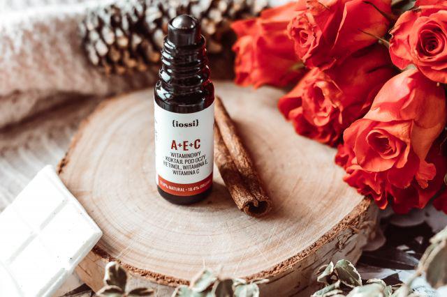 Iossi Koktajl pod oczy, A+E+C, Witaminowy, Retinol i witaminy E i C, Na noc