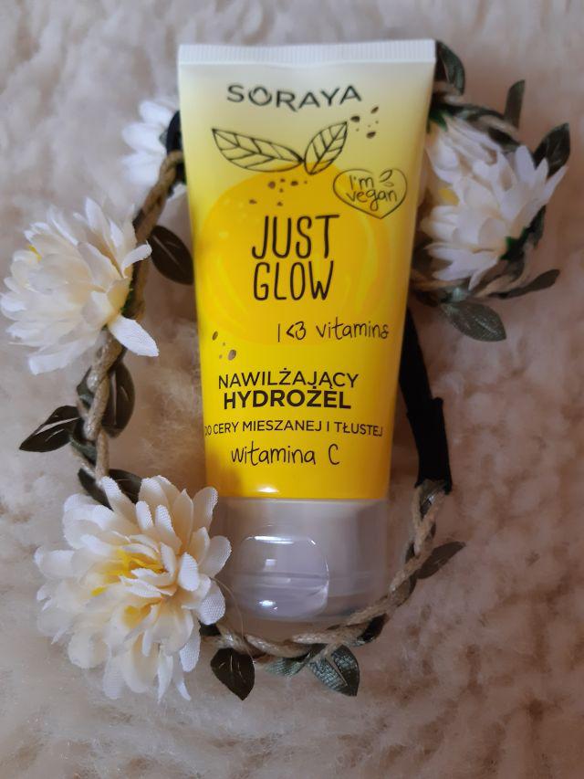 Soraya Just Glow, Hydrożel do twarzy, Nawilżający, Cera mieszana i tłusta