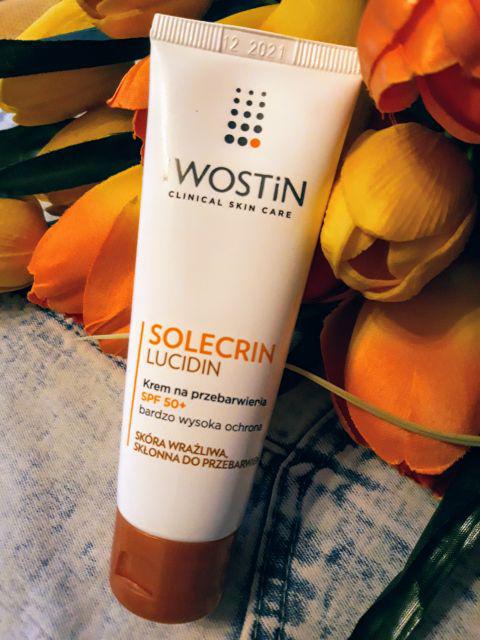 Iwostin Solecrin lucidin krem na przebarwienia spf 50+