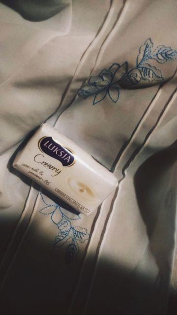 Luksja Mydło w kostce, Creamy Touch, Cotton Milk & Provitamin B5