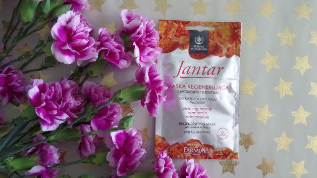 Farmona Jantar, Maska do włosów, Regenerująca, Z wyciągiem z bursztynu, Do każdego rodzaju włosów