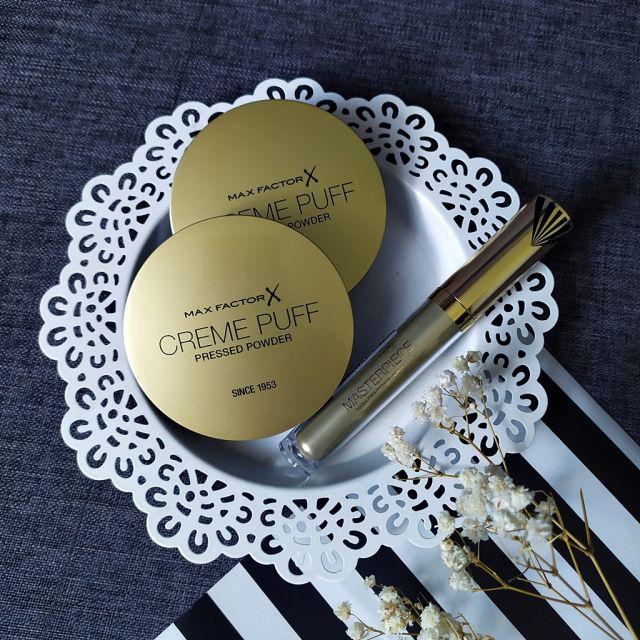 Max Factor Creme Puff,  Puder do twarzy w kompakcie 2 w 1, Pressed Powder, nr 50 Natural