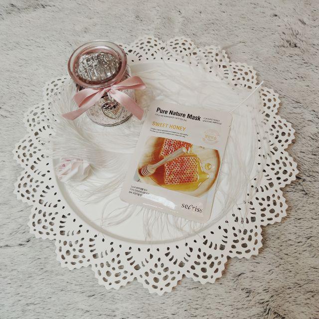 secriss Maska do twarzy w płacie, Pure Nature Mask, Sweet Honey