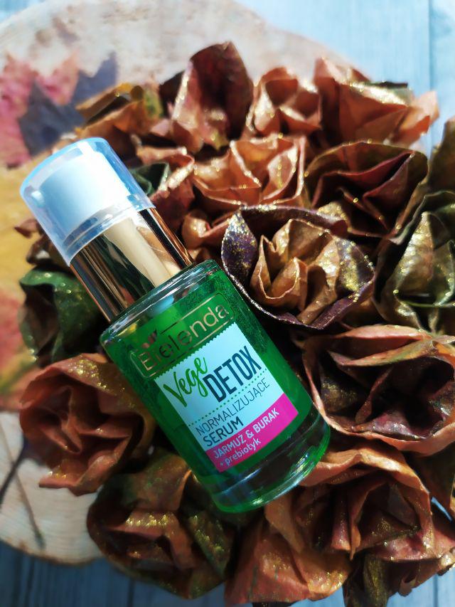 Bielenda Vege Detox, Serum do twarzy, Normalizujące, Jarmuż & Burak