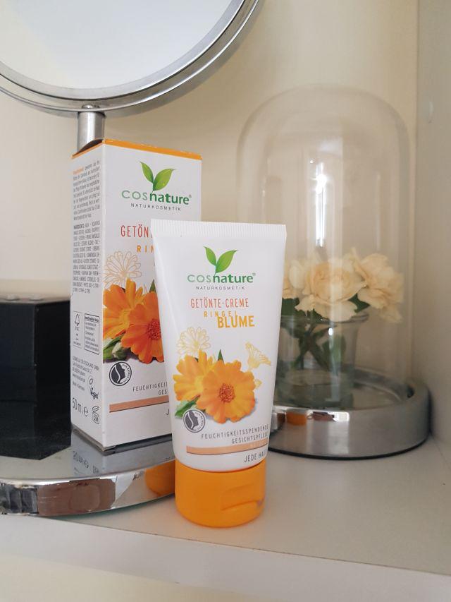 Cosnature Krem do twarzy, nawilżający i lekko koloryzujący, z nagietkiem