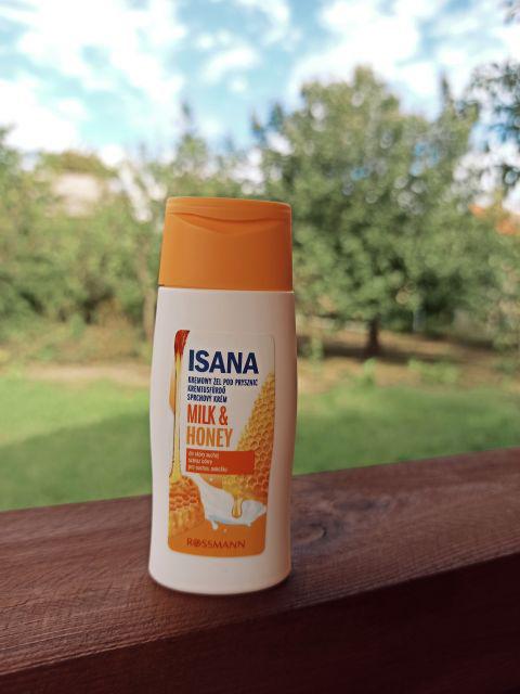 Isana Żel pod prysznic, Mleko i miód