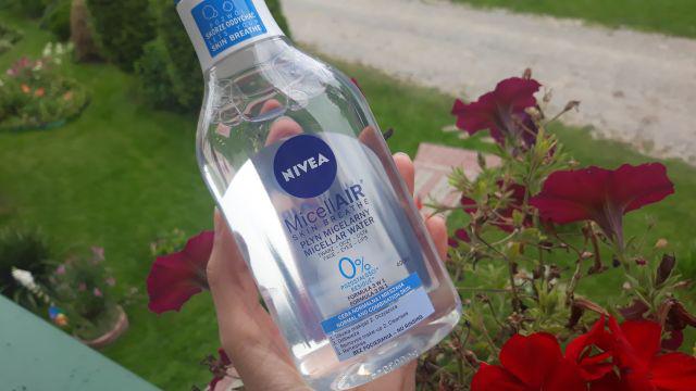 Nivea MicellAIR Skin Breathe, Płyn Micelarny, Twarz, oczy i usta, Cera normalna i mieszana