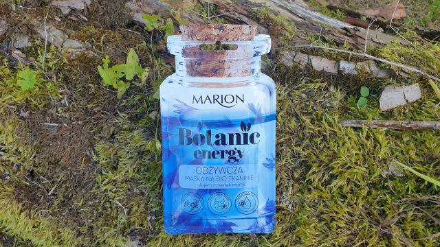 Marion, biotanic enery. Odżywcza maska na bio tkaninie