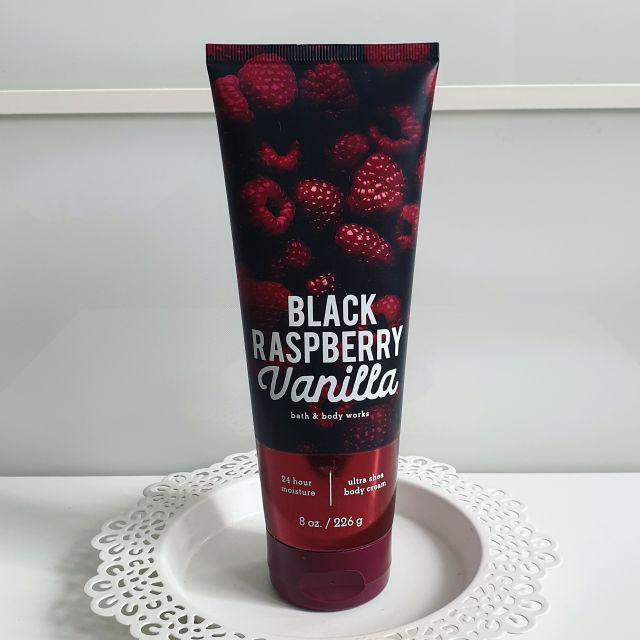 Bath & Body Works Krem do ciała, Black Raspberry Vanilla 