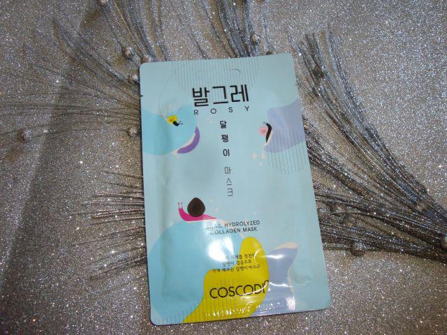 Coscodi Maska do twarzy w płacie, Lifting Hydrolyzed Collagen Moisturized Mask Sheet