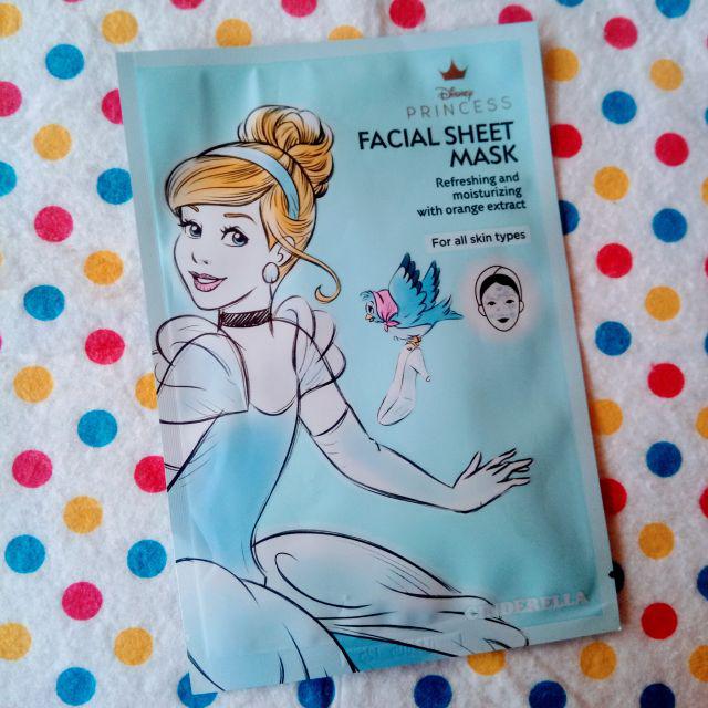 Topbrands Europe B.V. Disney Princess, Maska do twarzy w płachcie, odświeżająca i nawilżająca, z ekstraktem z pomarańczy 