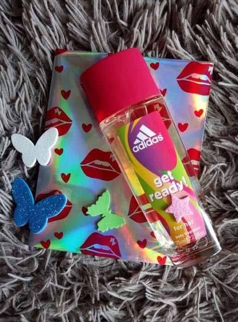 Adidas Dezodorant w szkle, Get ready!