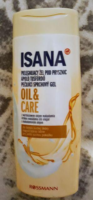 Isana Żel pielęgnacyjny pod prysznic olej macadamia