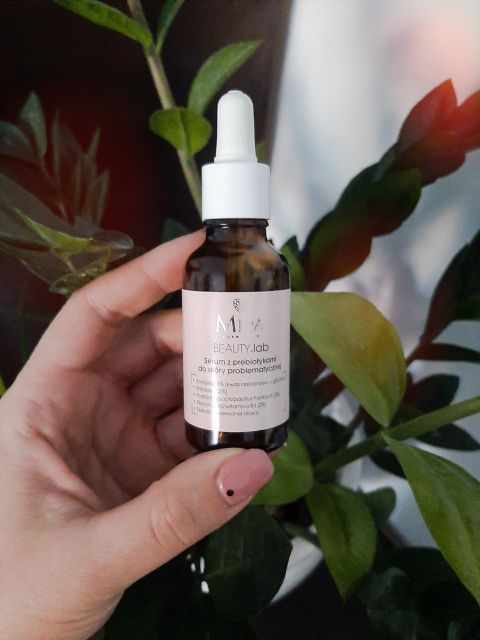 Miya Cosmetics Beauty lab, Serum do twarzy, Z prebiotykami, Do skóry problematycznej