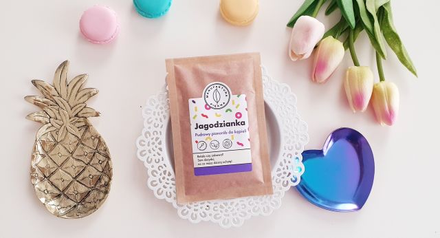 Marba Cosmetics Manufaktura Piękna, Pudrowy pianorób do kąpieli, Jagodzianka