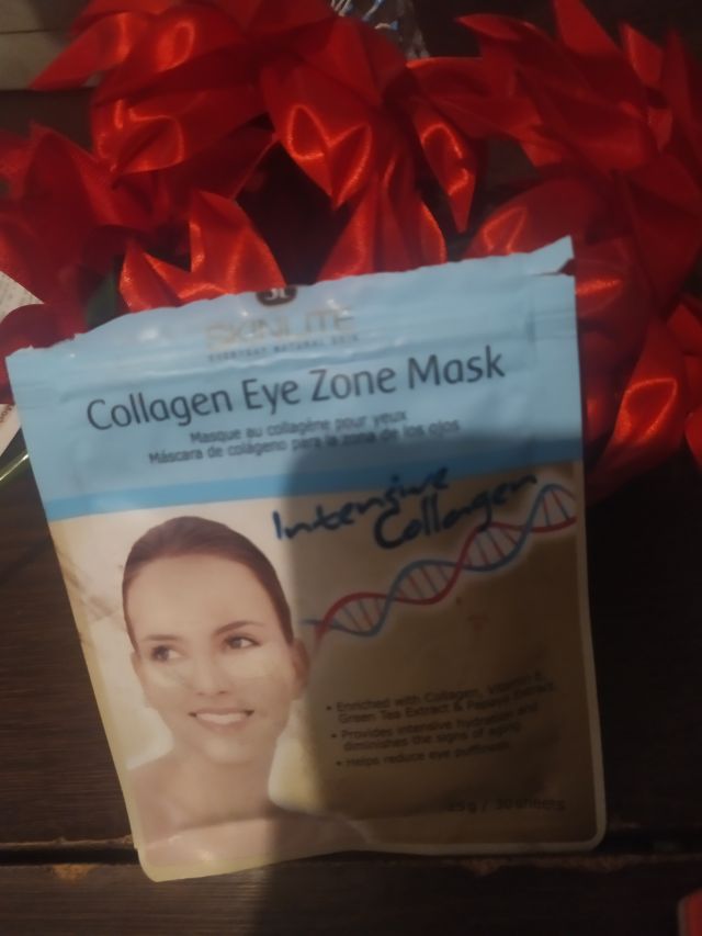 Skinlite Płatki pod oczy, Collagen Eye Zone Mask