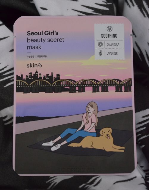 SKIN 79 Maska do twarzy w płacie, Seoul Girl's beauty secret mask, Soothing Care