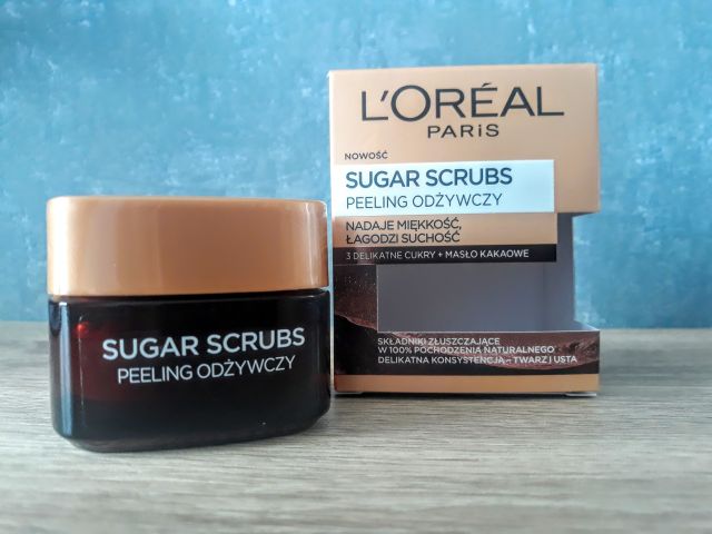 L'oréal Sugar Scrubs Peeling odżywczy 