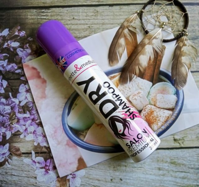 RONNEY salon Premium Professional, Dry Shampoo Deep Brown & Dark ,Suchy szampon do włosów ciemnych i czarnych 